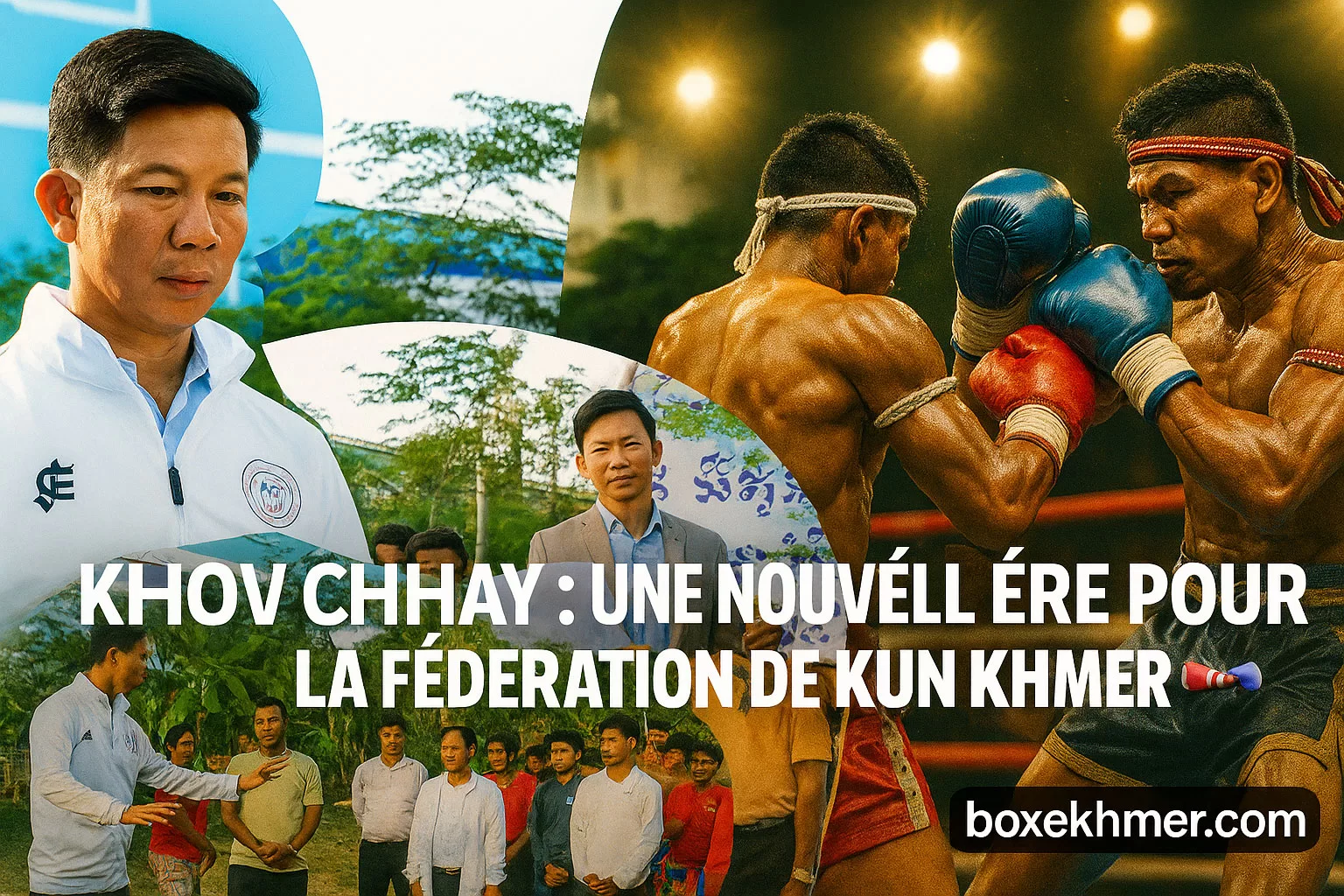 KKF Khov Chhay : une nouvelle ère pour la Fédération de Kun Khmer