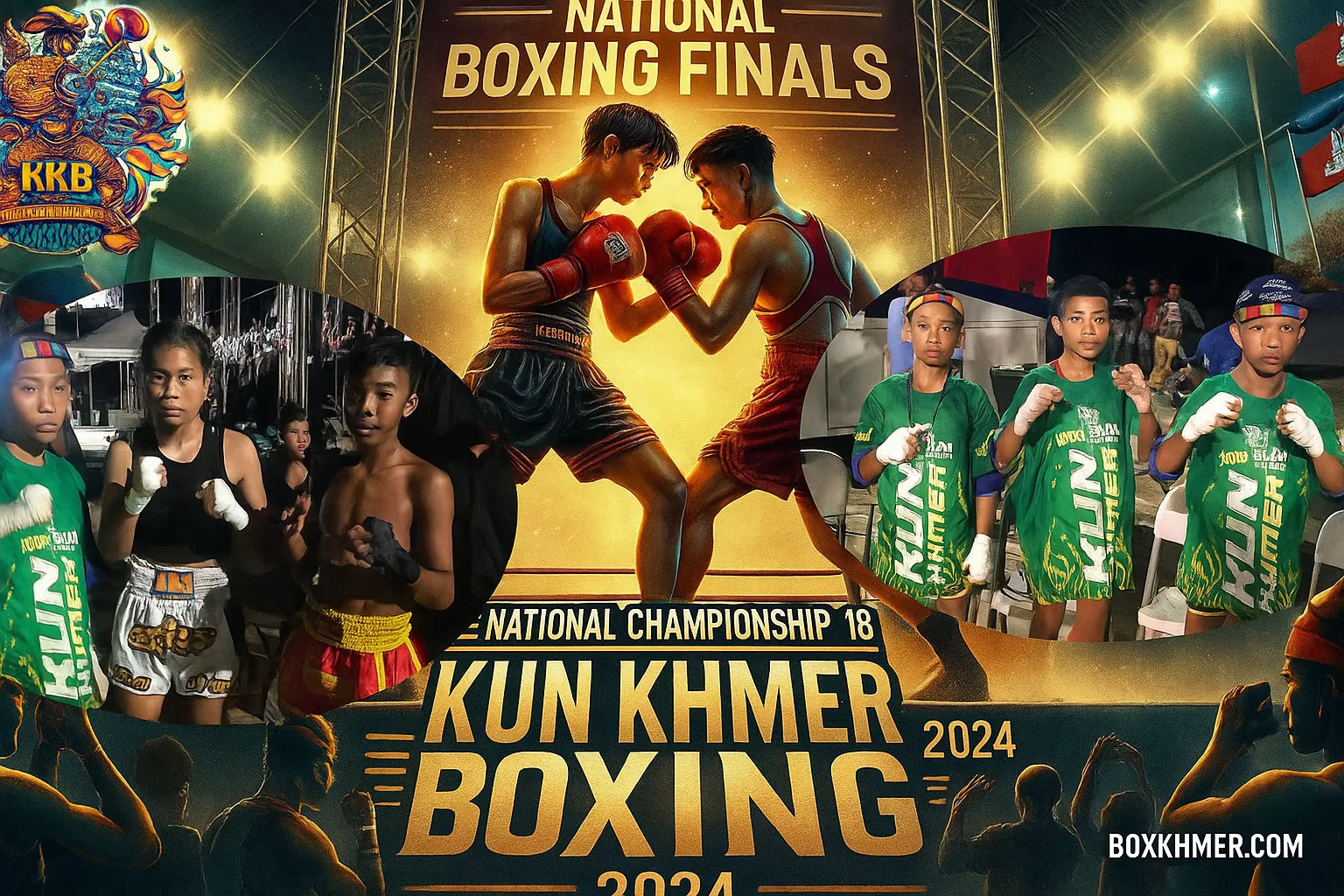KKB Finales du Championnat national de Boxe Khmère 2024 🇰🇭