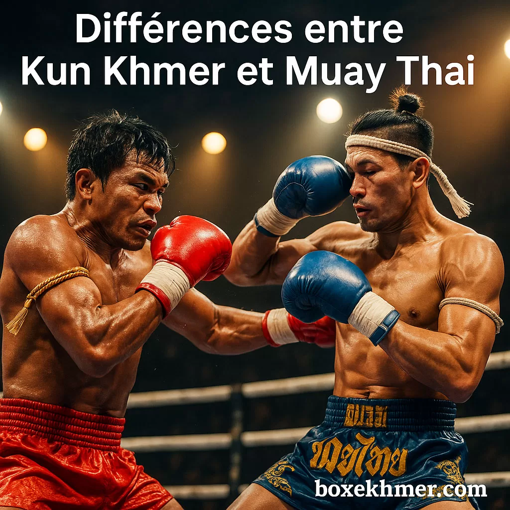 Différences entre le Kun Khmer 🇰🇭 et le Muay Thai 🇹🇭 KKB