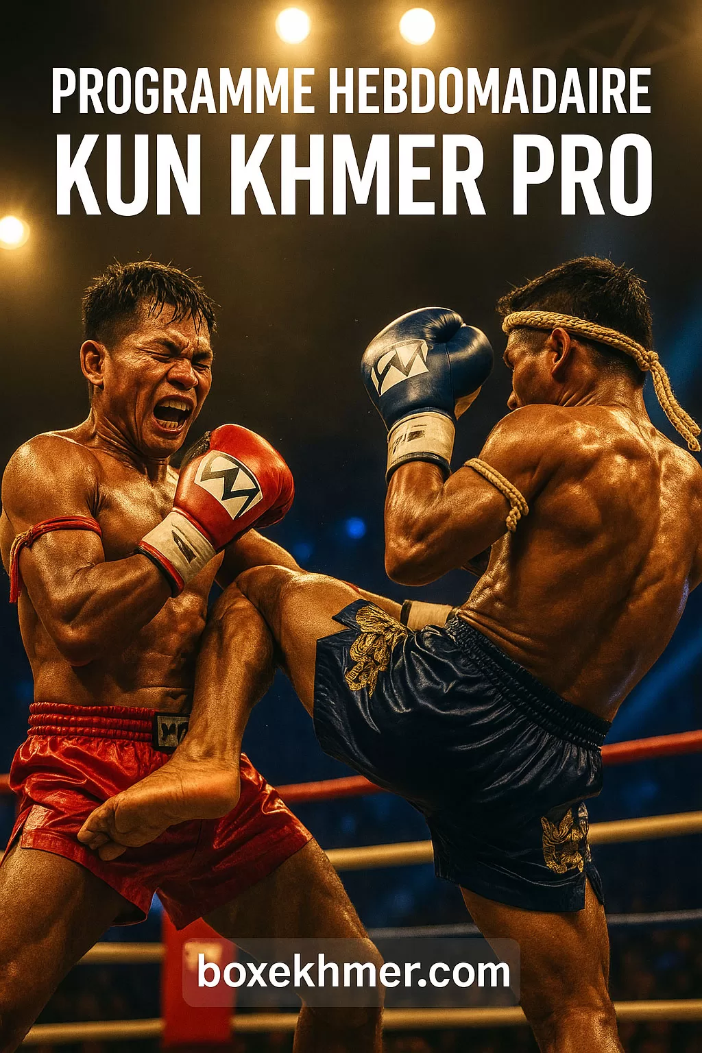 Programme hebdomadaire Kun Khmer pour professionnels KKB