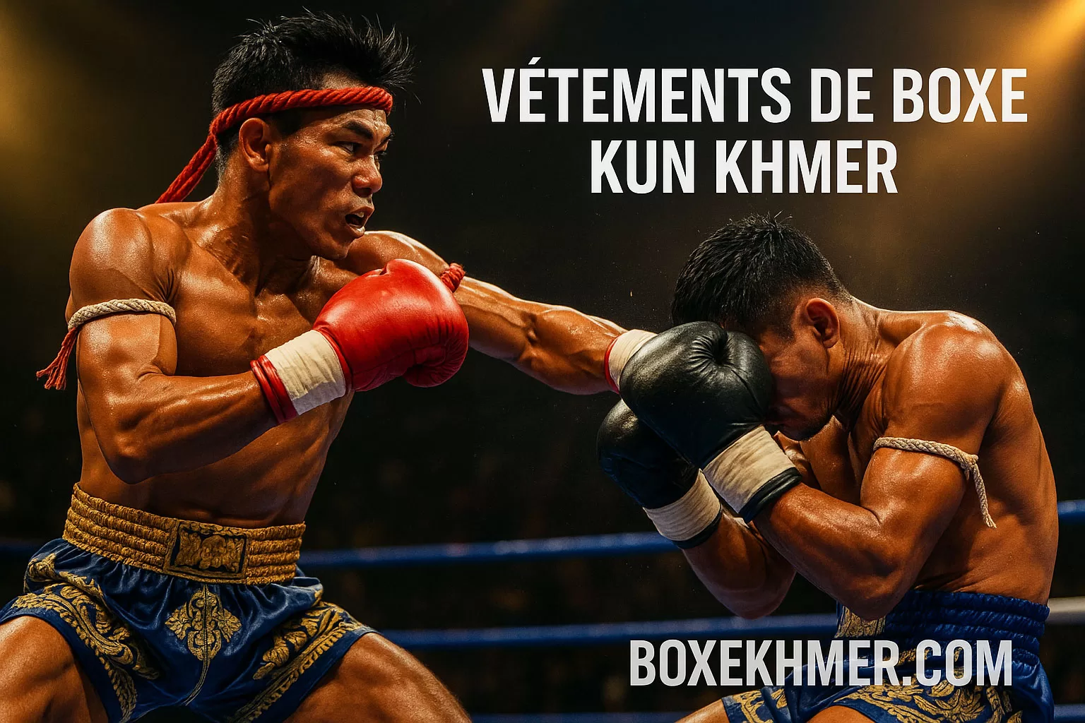 Vêtements de boxe Kun Khmer – Shorts & tenues de combat KKB