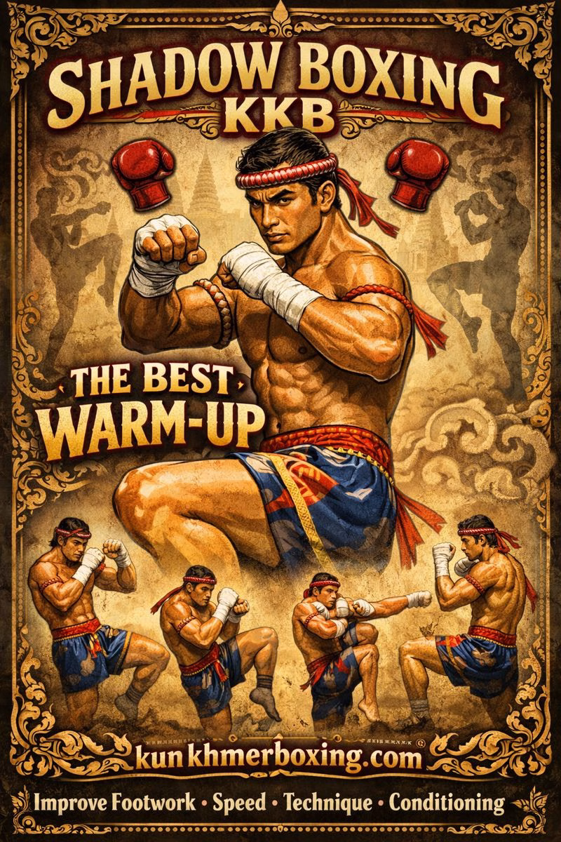 Shadow Boxing🥊 Le meilleur échauffement pour le timing & la technique en Kun Khmer