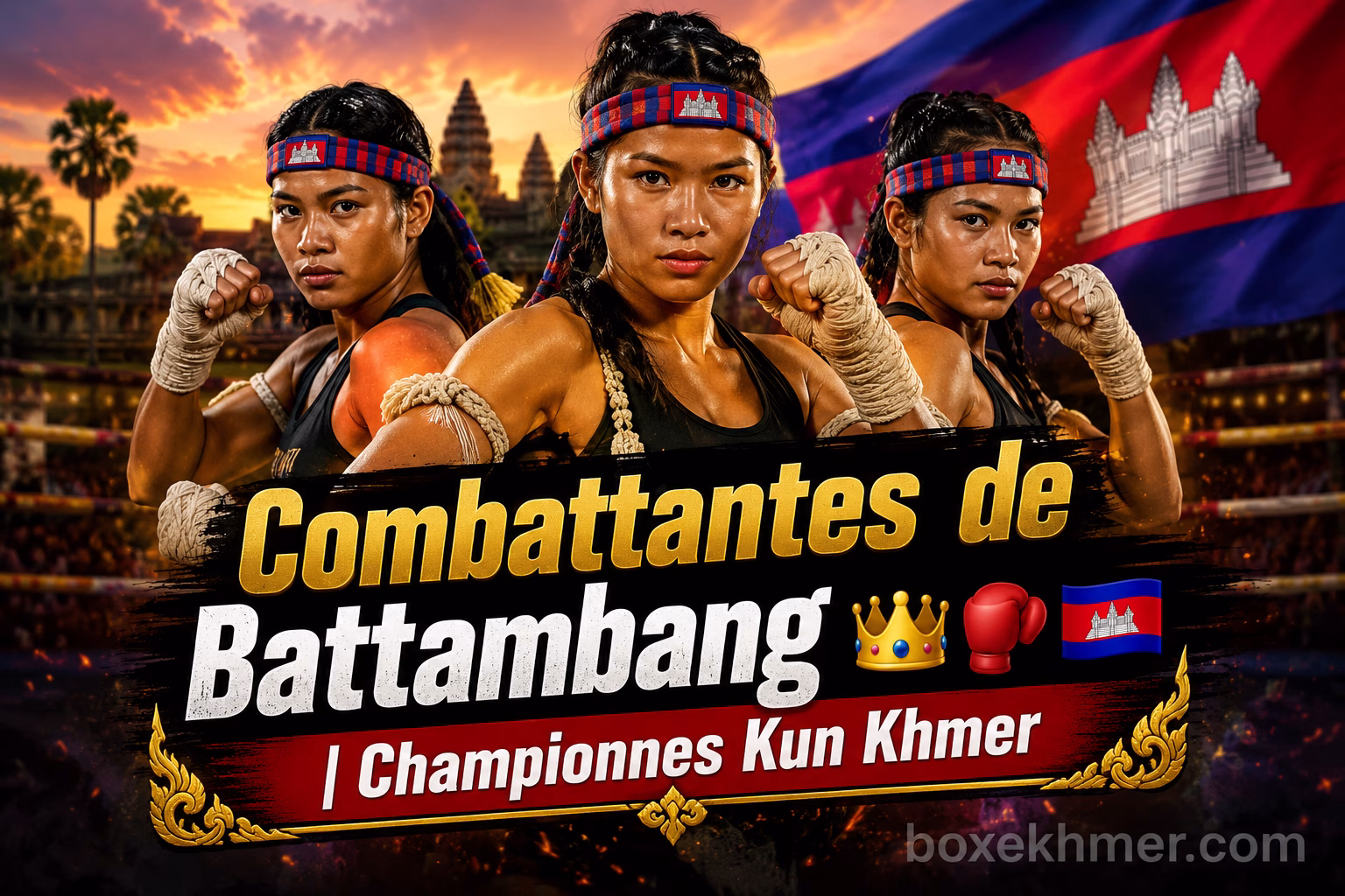 Combattantes de Battambang | Championnes Kun Khmer & Female Fighters de Battambang