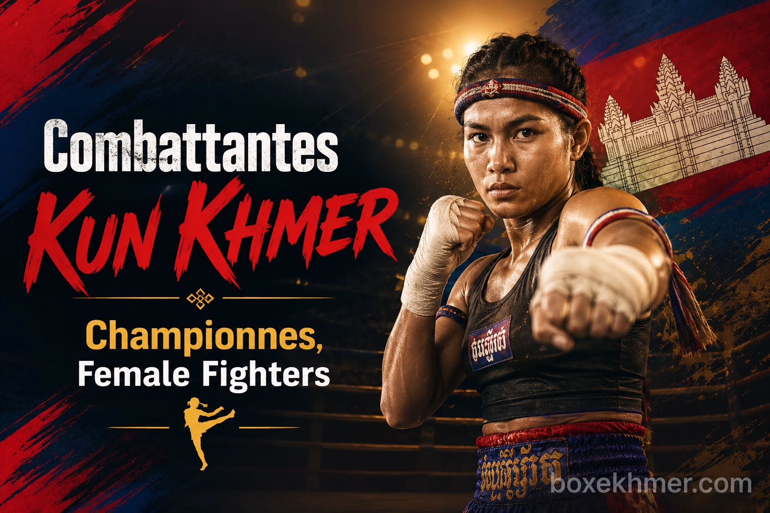 Combattantes Kun Khmer | Championnes, Female Fighters & អ្នកប្រដាល់ស្រីគុនខ្មែរ
